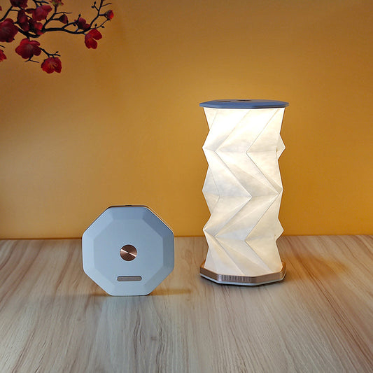 Folding Portable Rotating LED Lamp