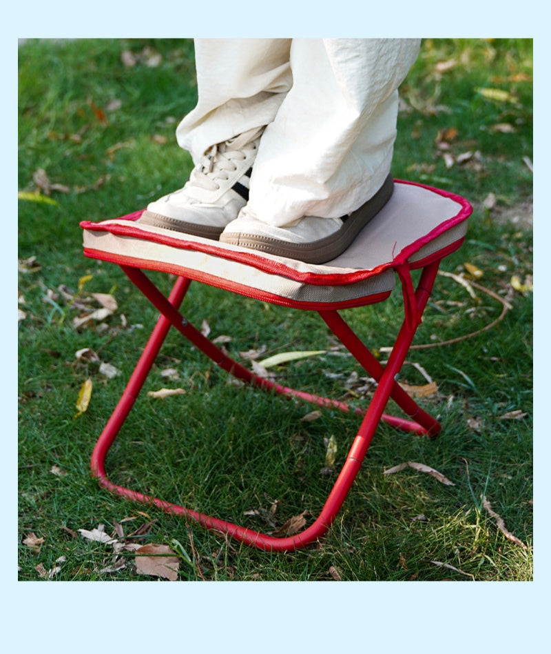 Pen case folding stool chair